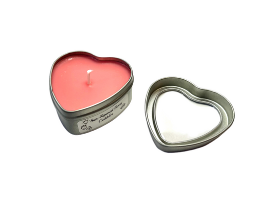 Sun-Ripened Berry Cobbler 2oz Heart-Shaped Soy Wax Candle