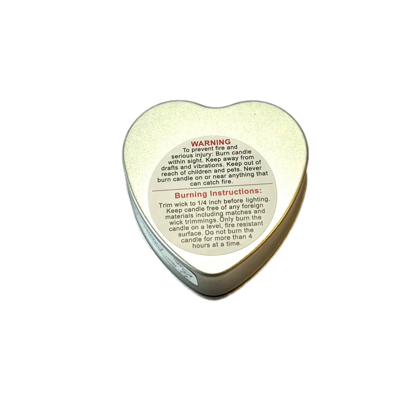 Sun-Ripened Berry Cobbler 2oz Heart-Shaped Soy Wax Candle